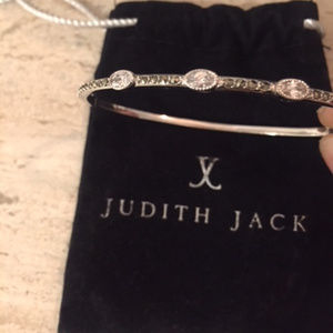 Judith Jack Sterling Silver Marcasite Bracelet